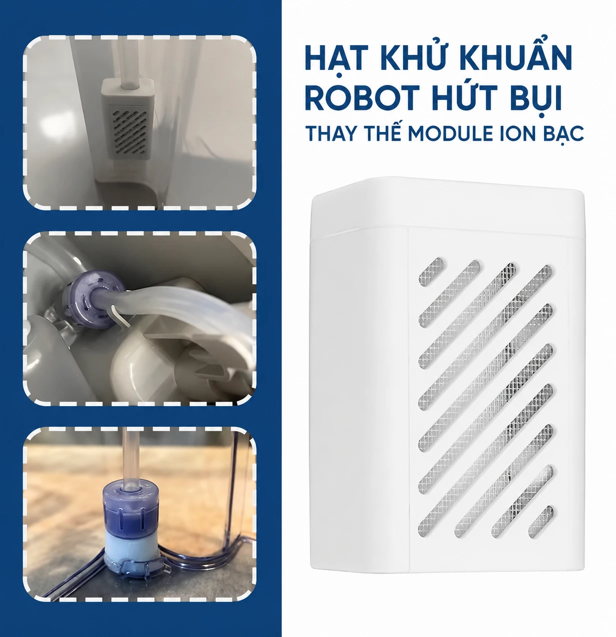 Hạt Khử Khuẩn Robot Hút Bụi Là Gì? Công Dụng Và Cách Hoạt Động